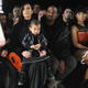 Kim, Kanye, North, and Nicki at Alexander Wang.